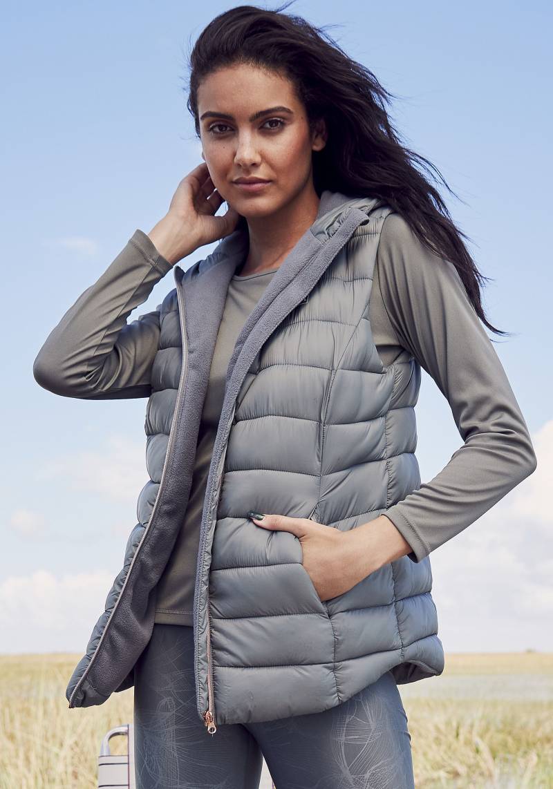 LASCANA ACTIVE Steppweste, mit Reissverschlusstaschen von LASCANA ACTIVE