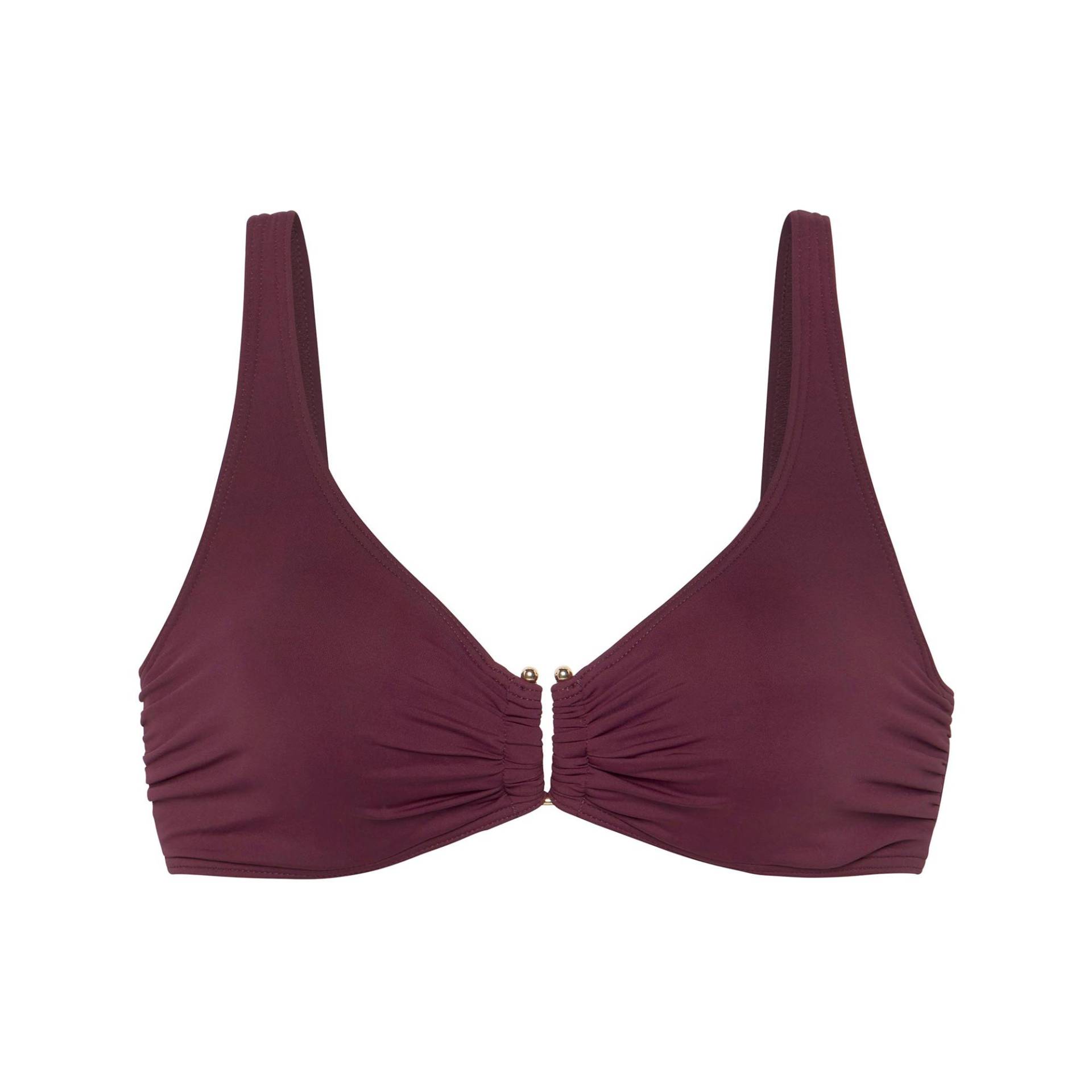 Bikini Oberteil Damen Bordeaux D/40 von LASCANA