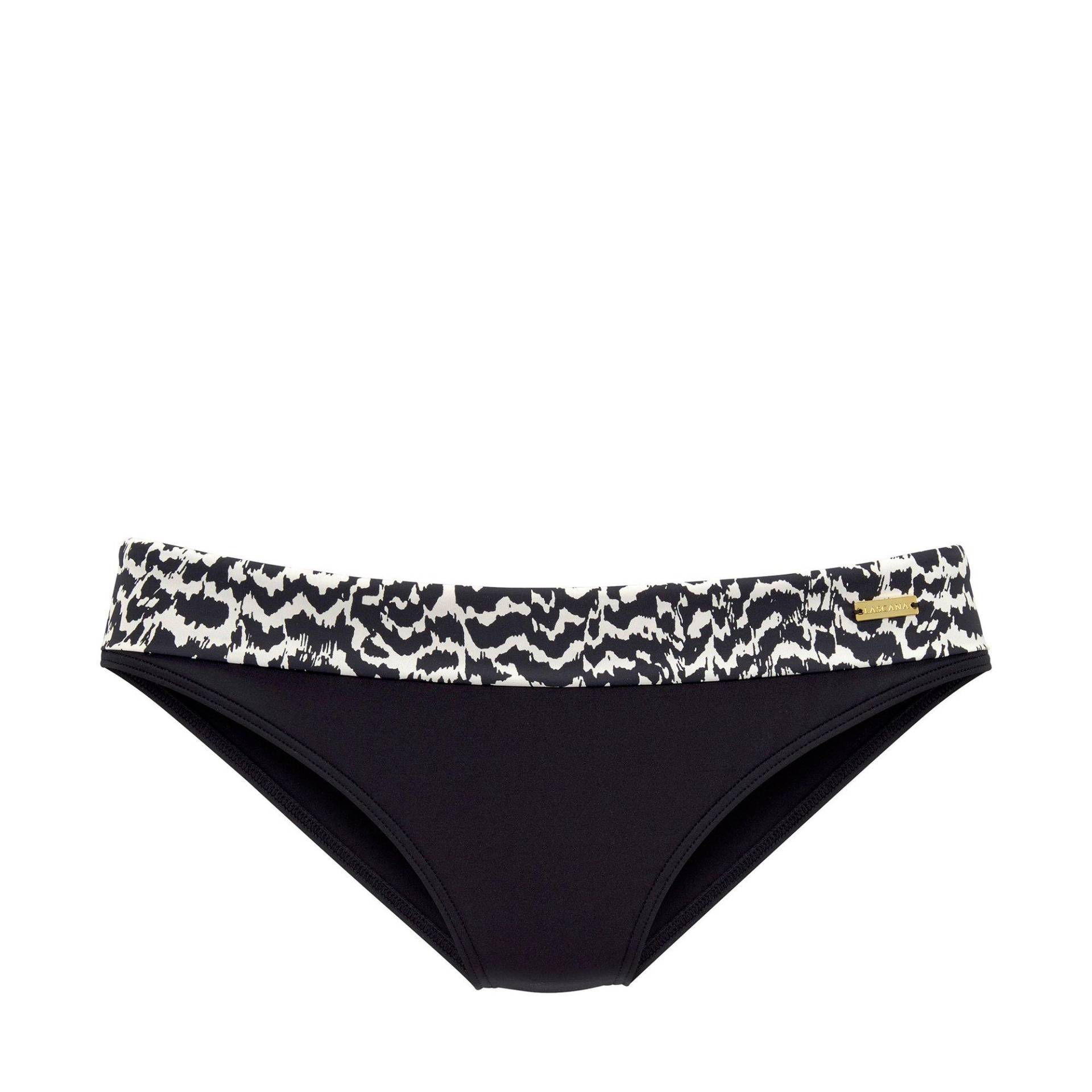 Bikini Unterteil, Slip Damen Zweifarbig  36 von LASCANA