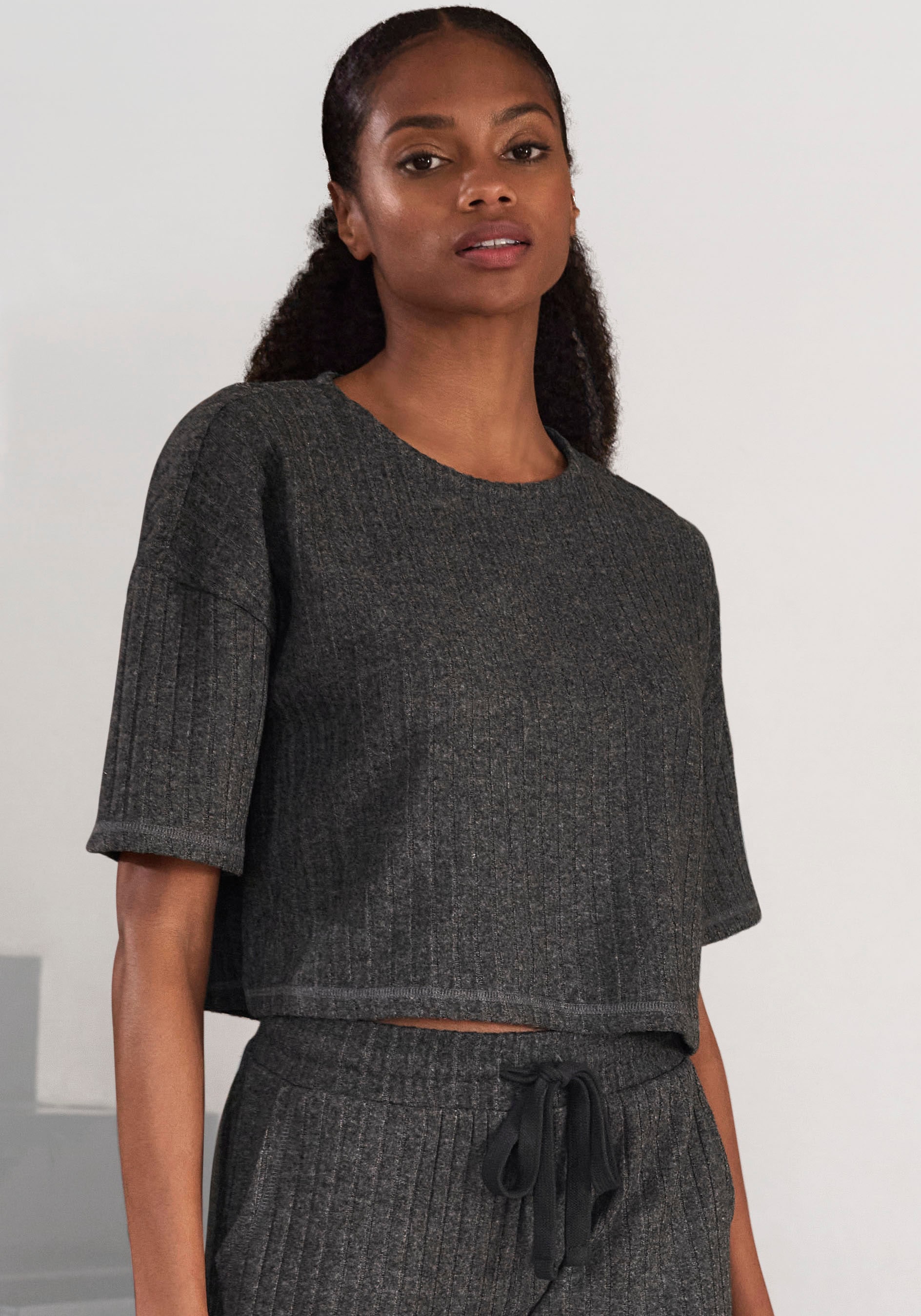 LASCANA 3/4-Arm-Shirt »-Loungeshirt« von LASCANA