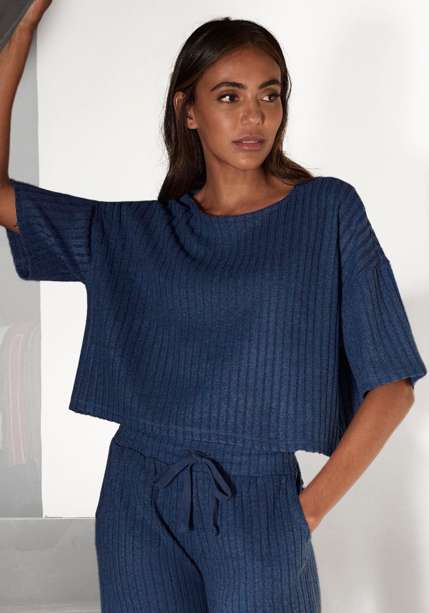 LASCANA 3/4-Arm-Shirt »-Loungeshirt« von LASCANA