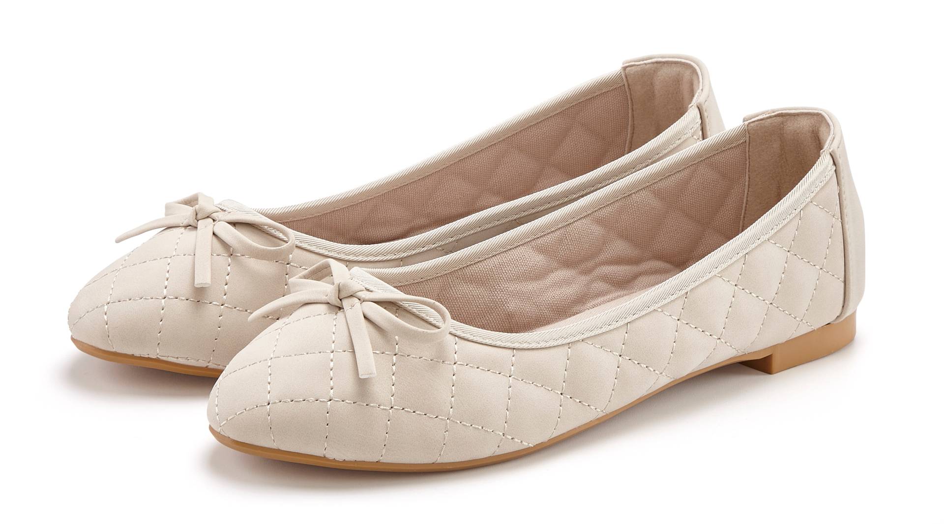 LASCANA Ballerina, mit Schleifenapplikation VEGAN von LASCANA