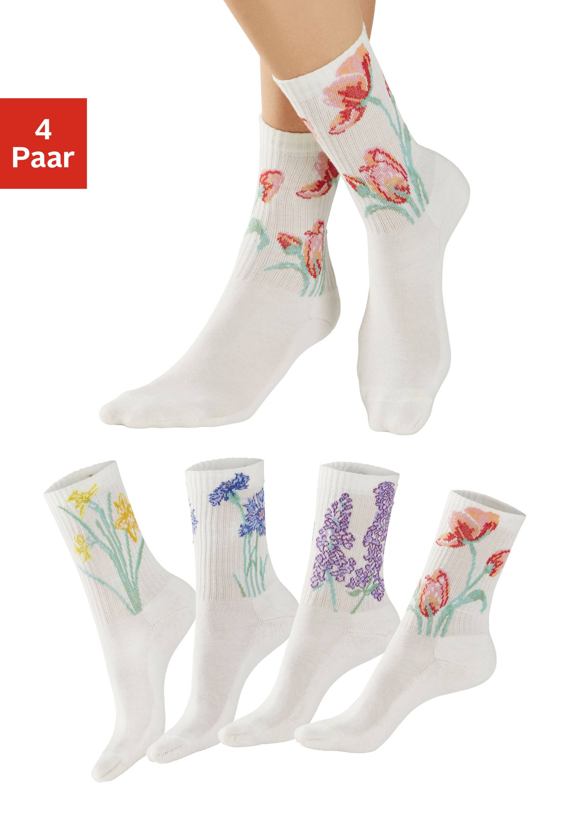 LASCANA Basicsocken, (Packung, 4 Paar) von LASCANA