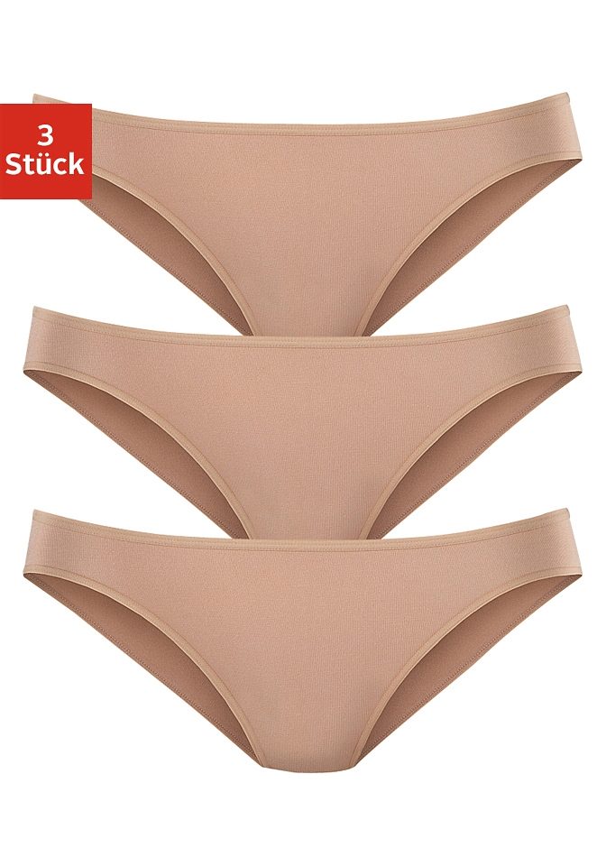 LASCANA Bikinislip, (Packung, 3 St.) von LASCANA