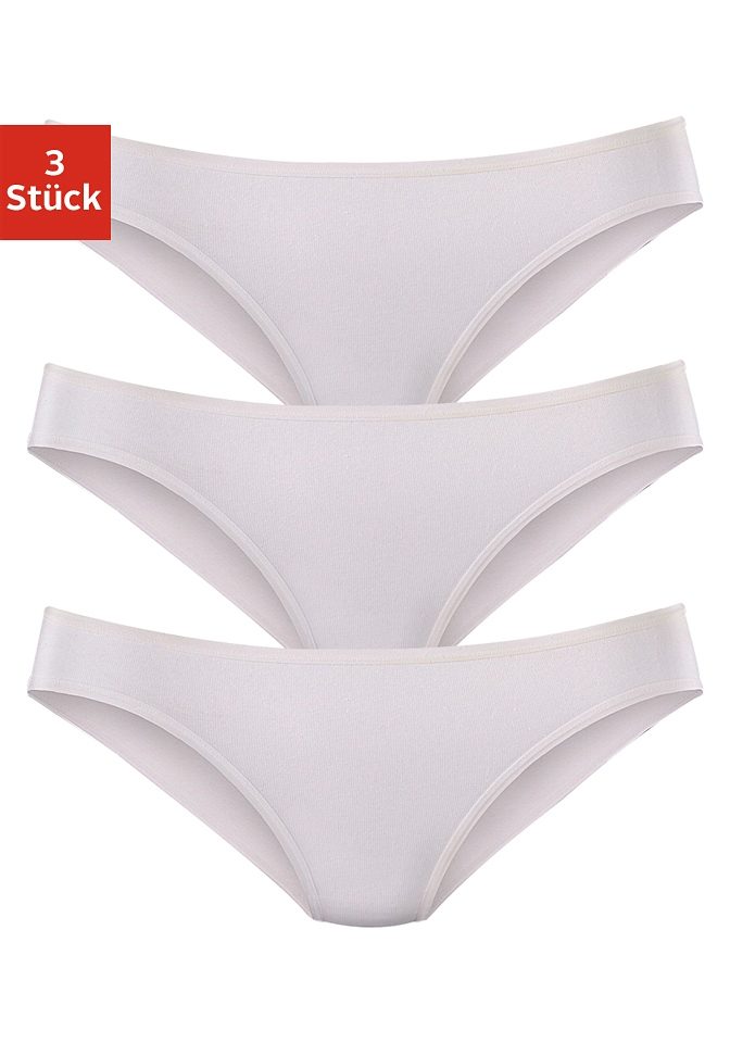 LASCANA Bikinislip, (Packung, 3 St.) von LASCANA