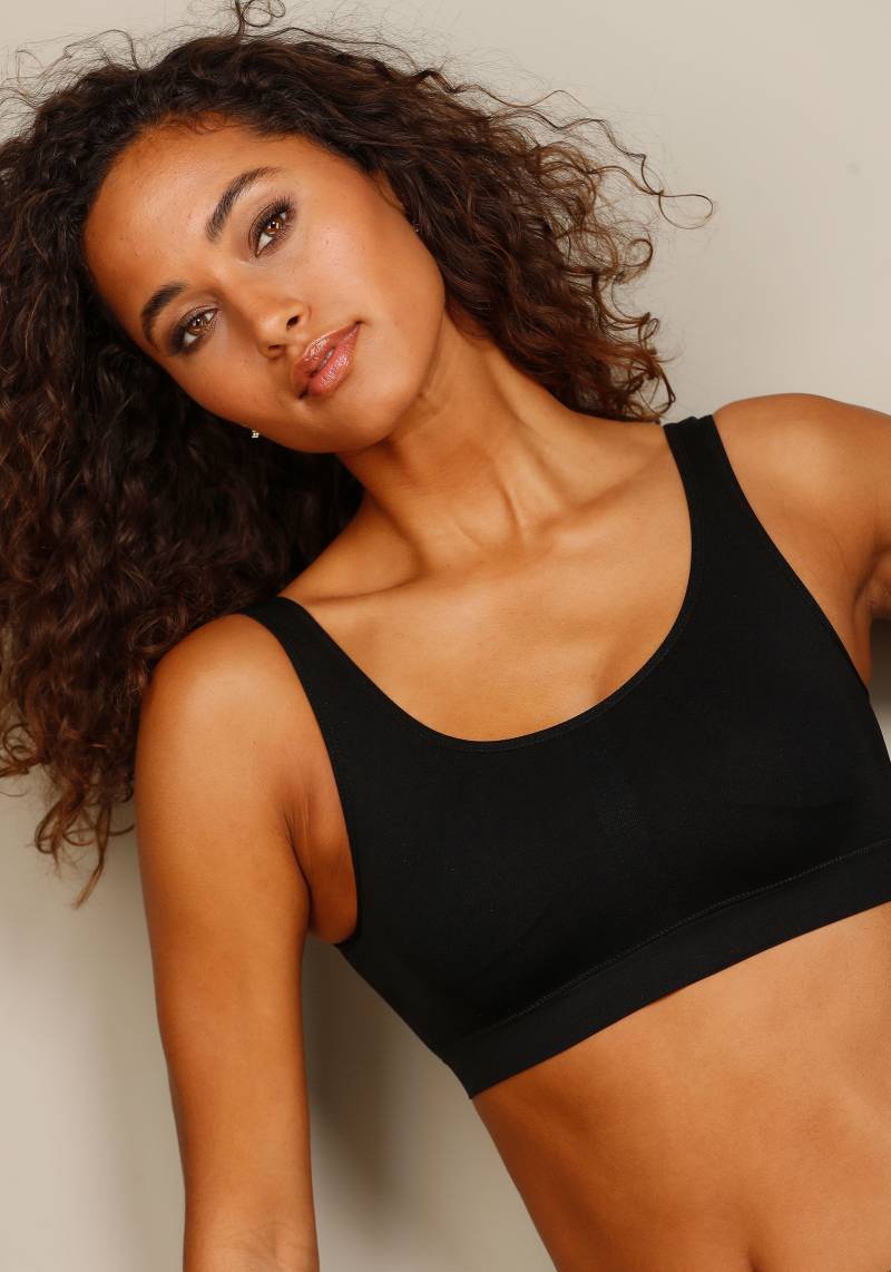 LASCANA Bustier »seamless«, aus weicher Microfaser von LASCANA