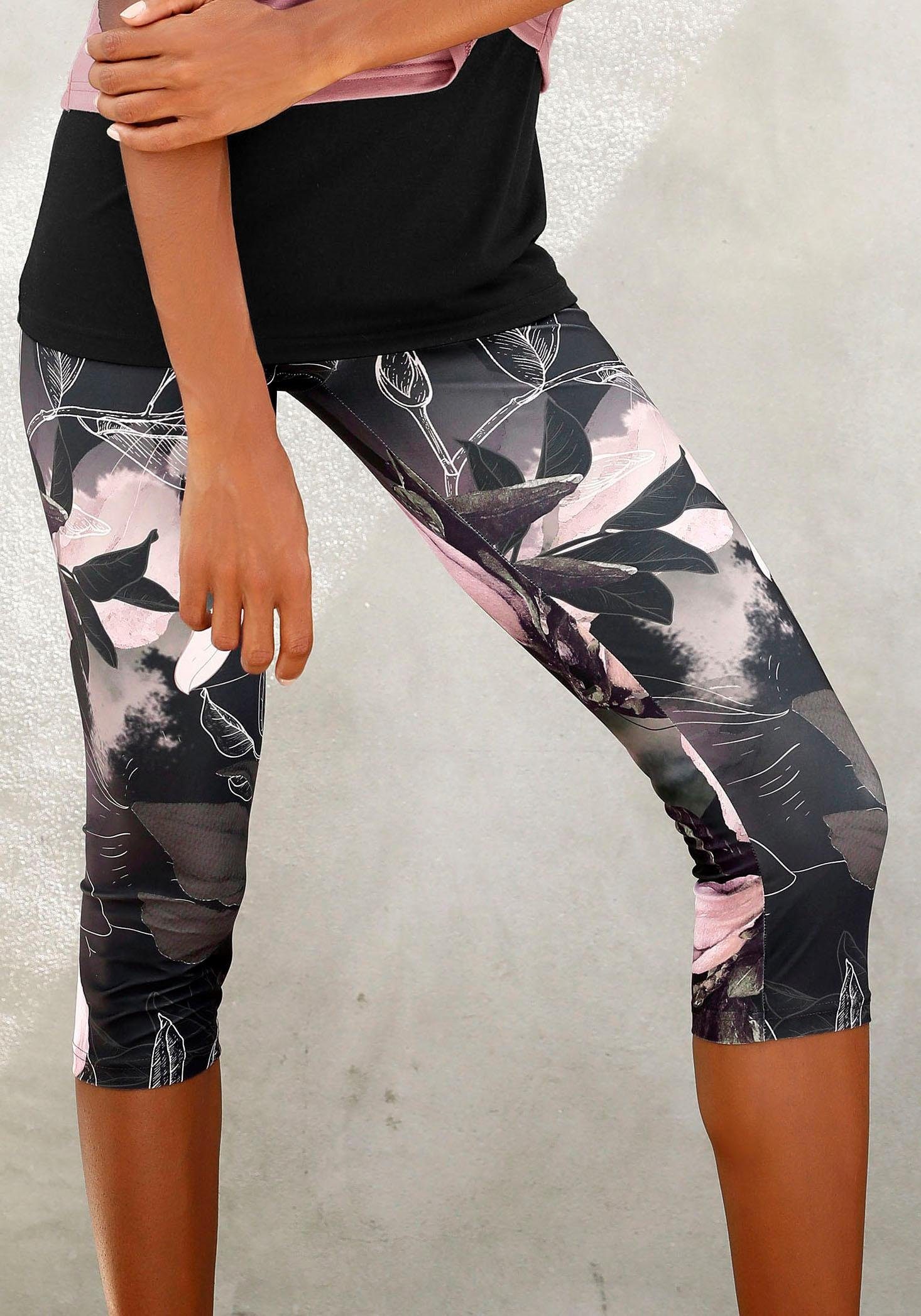 LASCANA ACTIVE Caprileggings »Tropical« von LASCANA ACTIVE