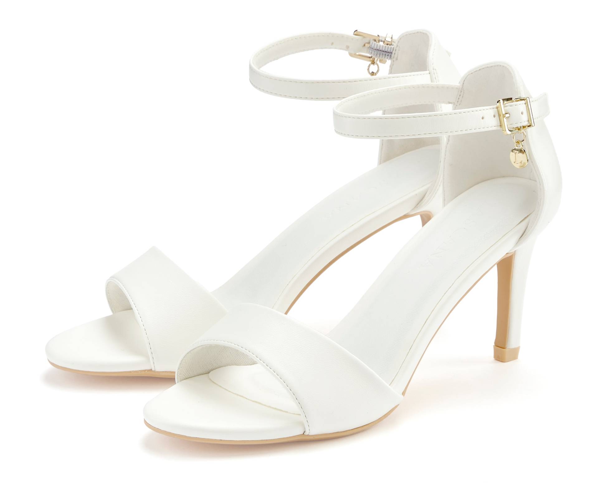 LASCANA High-Heel-Sandalette »Sommerschuh«, Sandale, Sandalette, Riemchensandalette VEGAN LASCANA High-Heel-Sandalette »Sommerschuh«, Sandale, Sandalette, Riemchensandalette VEGAN von LASCANA
