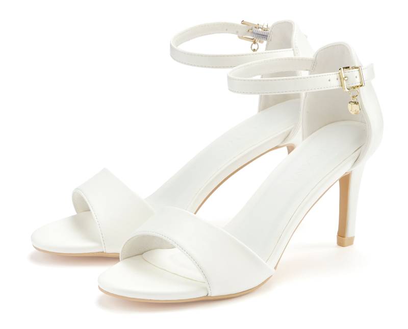 LASCANA High-Heel-Sandalette »Sommerschuh«, Sandale, Sandalette, Riemchensandalette VEGAN von LASCANA