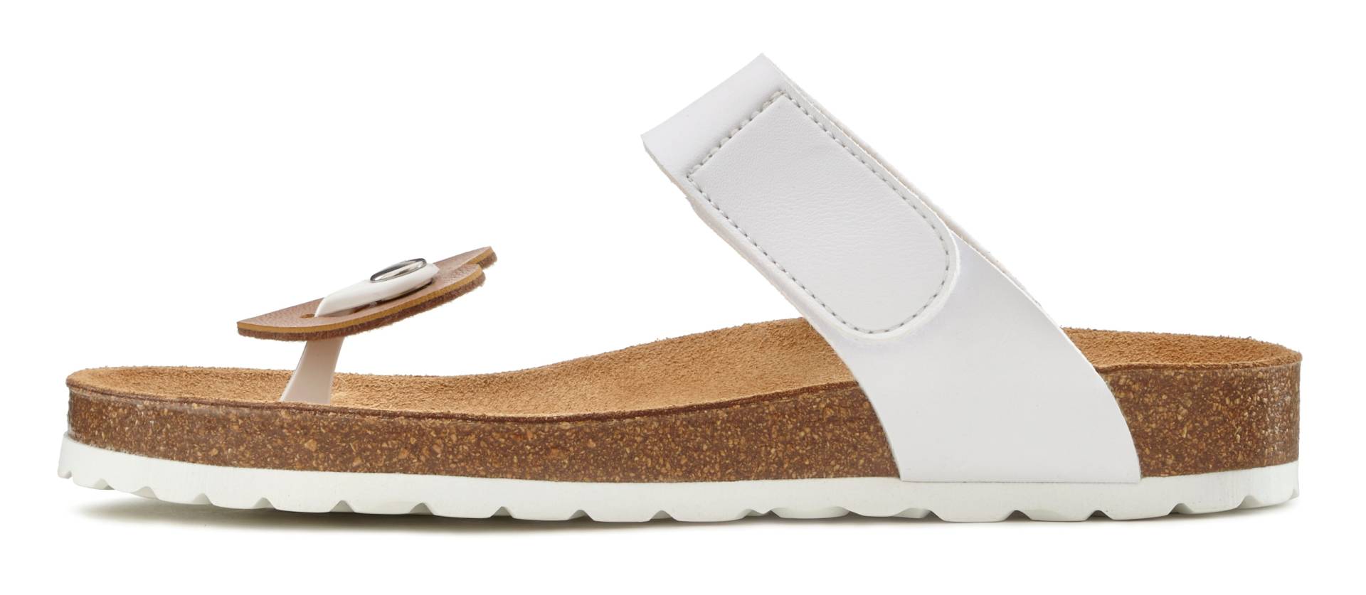 LASCANA Pantolette »Mule, Sandale, offener Schuh, Sommerschuh,«, (3 tlg.), mit Komfortkorkfussbett aus Leder und 2 abnehmbaren Oberteilen LASCANA Pantolette »Mule, Sandale, offener Schuh, Sommerschuh,«, (3 tlg.), mit Komfortkorkfussbett aus Leder und 2 abnehmbaren Oberteilen von LASCANA