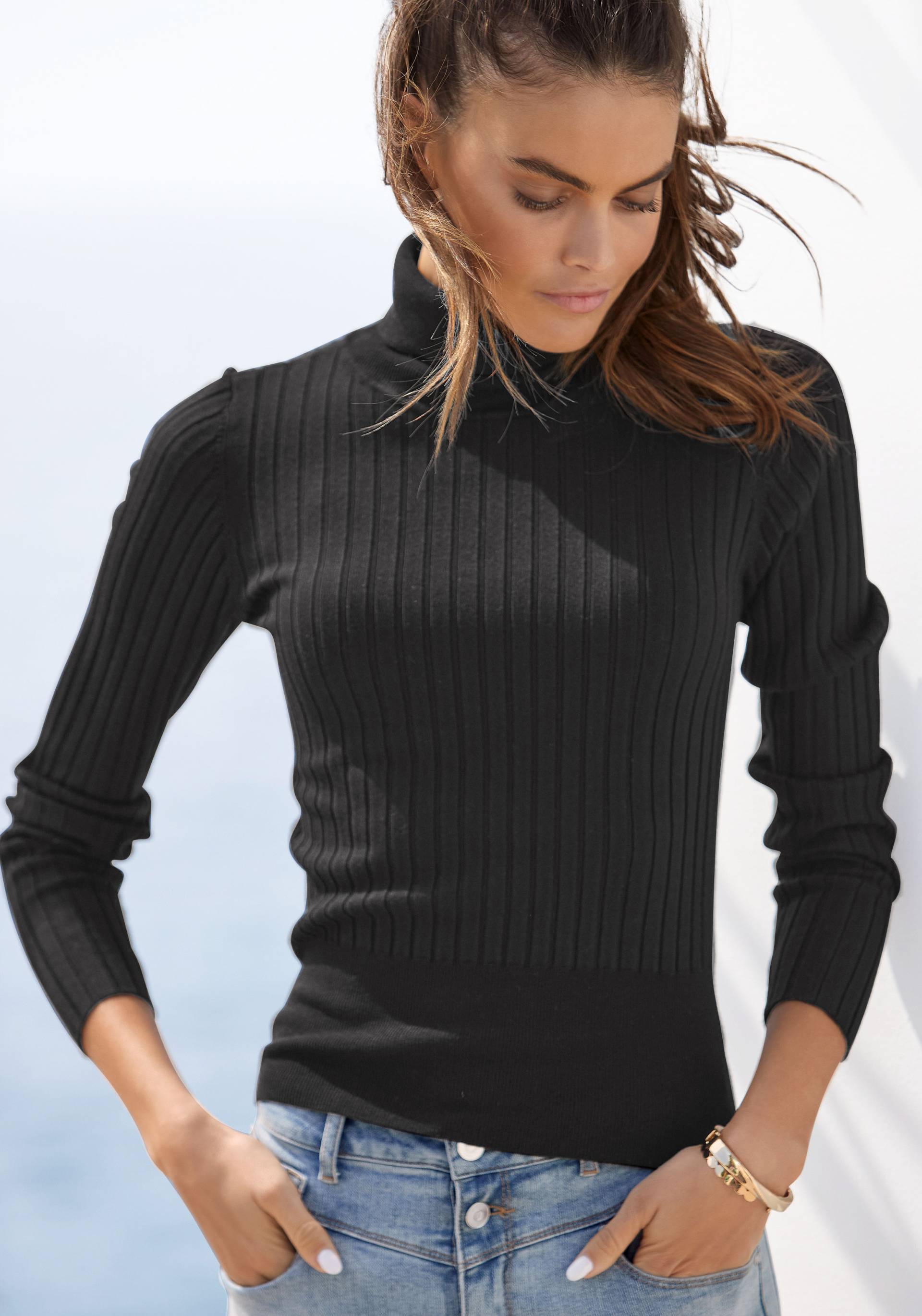 LASCANA Rollkragenpullover von LASCANA