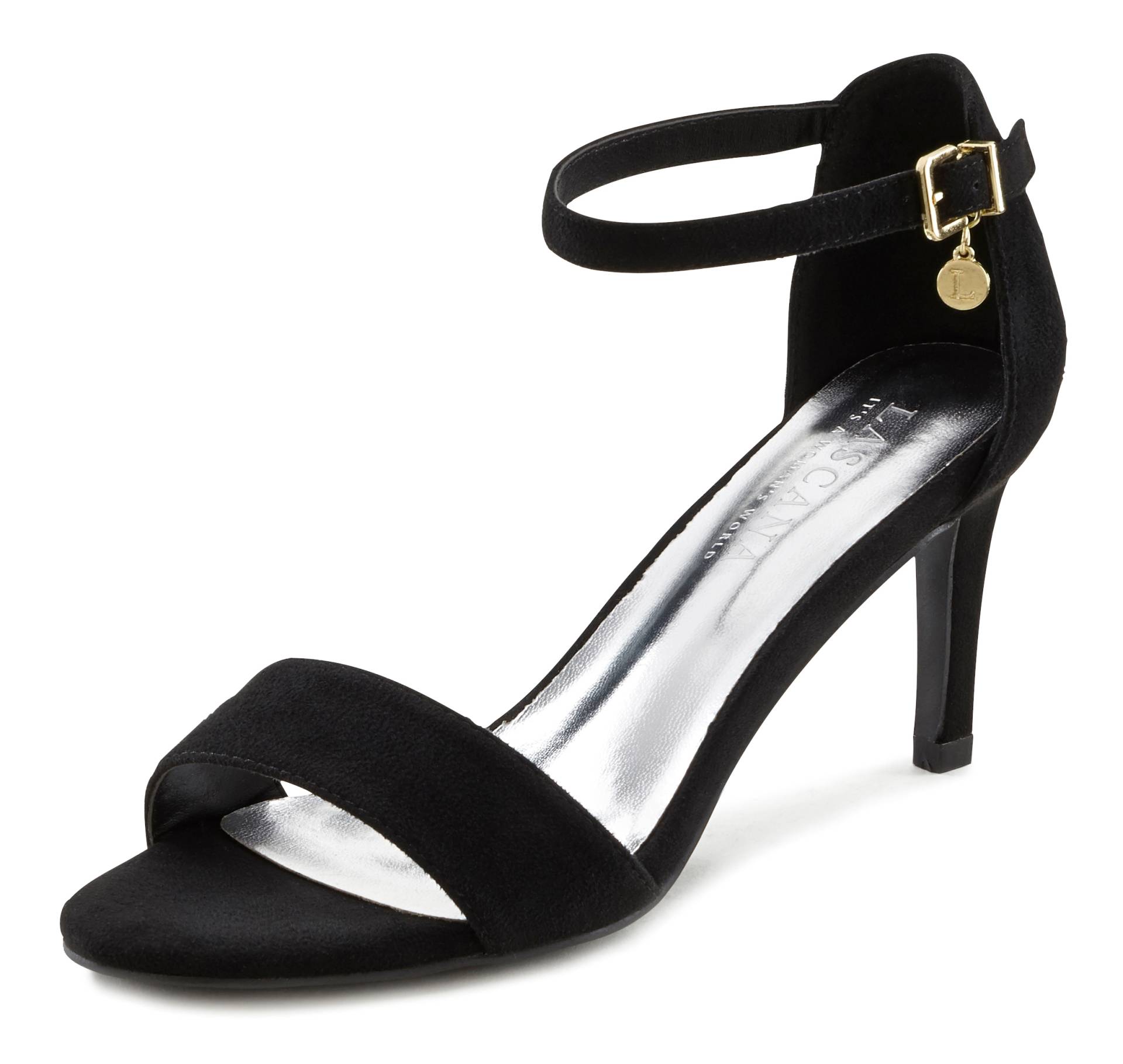 LASCANA High-Heel-Sandalette, Riemchensandalette, modisches Design & Schnallenverzierung LASCANA High-Heel-Sandalette, Riemchensandalette, modisches Design & Schnallenverzierung von LASCANA