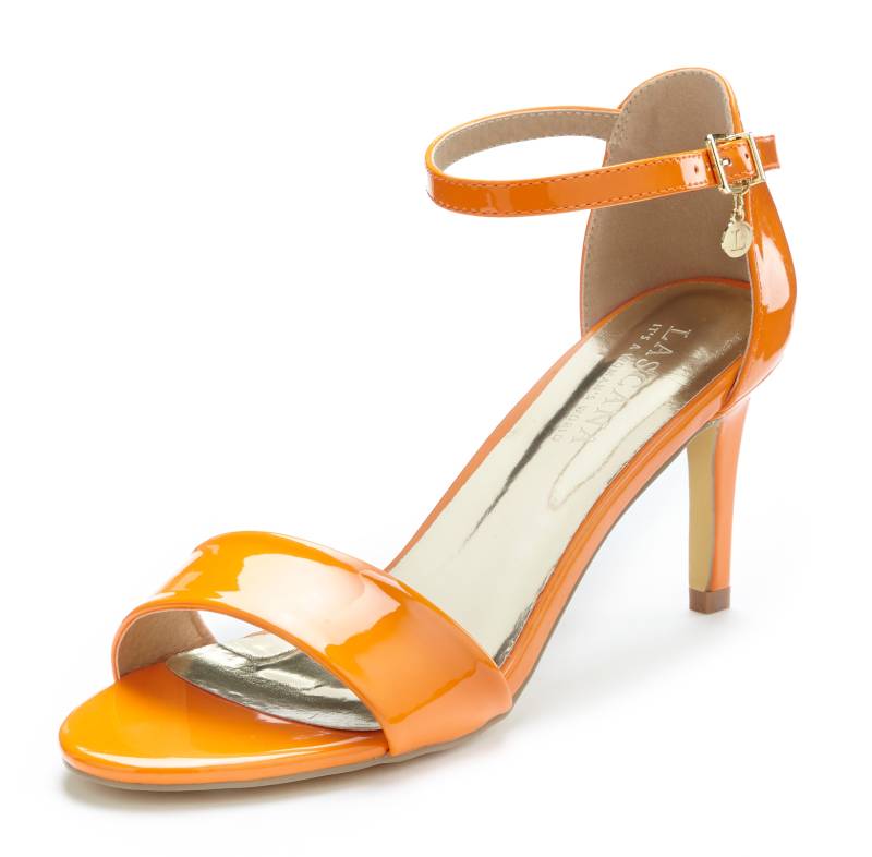 LASCANA High-Heel-Sandalette »Sommerschuh«, im zeitlosen Design, Riemchensandalette VEGAN von LASCANA