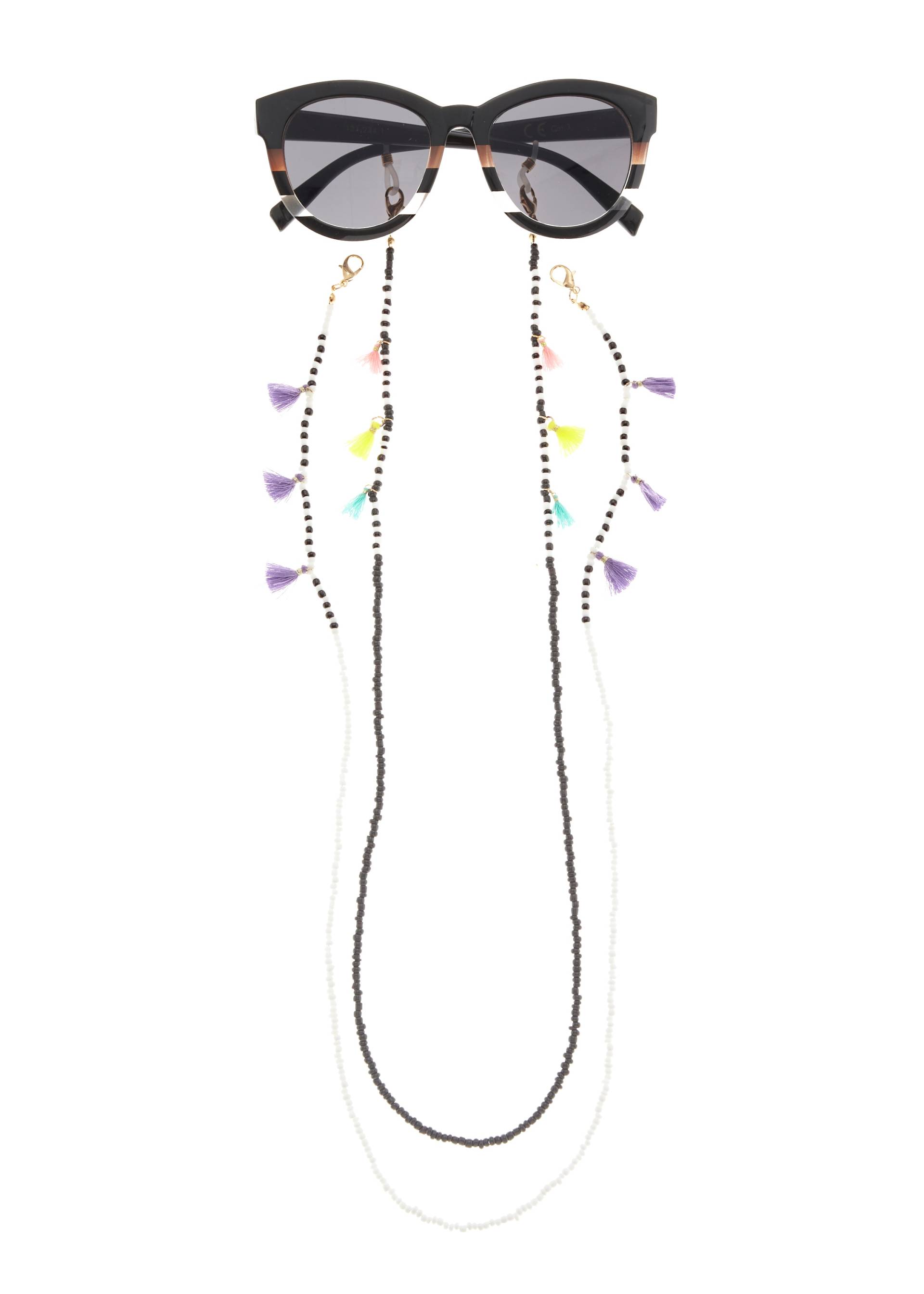 LASCANA Brillenkette »Brillenband mit kleinen Tasseln im 2er Set«, (2 St.), Perfekt zu Brille oder Sonnenbrille oder als Maskenkette von LASCANA
