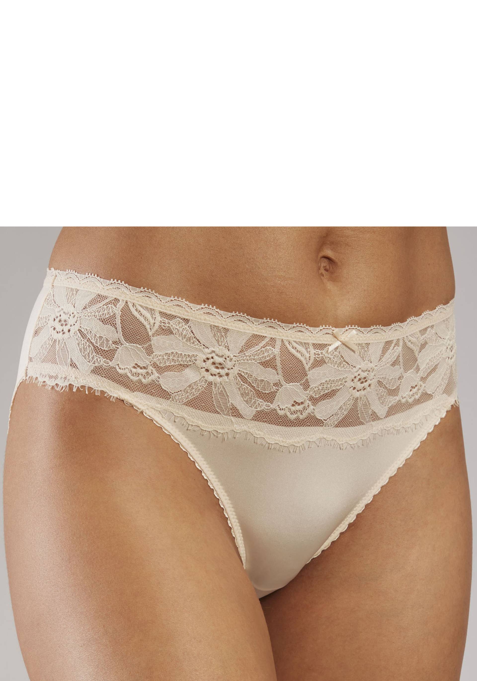 LASCANA Slip, mit edlen Spitzeneinsätzen von LASCANA