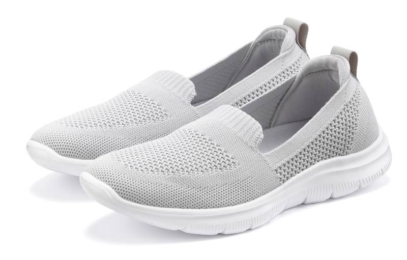 LASCANA Slipper, Slip-On-Sneaker, Halbschuh, ultraleichter Sneaker, VEGAN von LASCANA