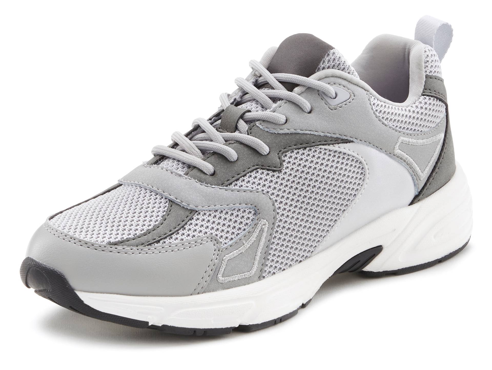 LASCANA Sneaker, Halbschuh, Sportschuh, Schnürhalbschuh leichte Chunky Sohle VEGAN von LASCANA