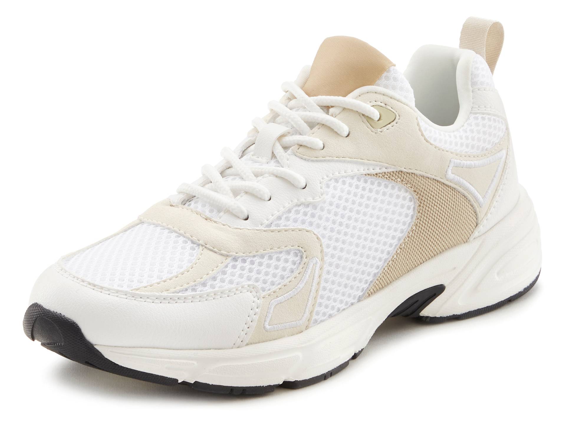 LASCANA Sneaker, Halbschuh, Sportschuh, Schnürhalbschuh leichte Chunky Sohle VEGAN von LASCANA