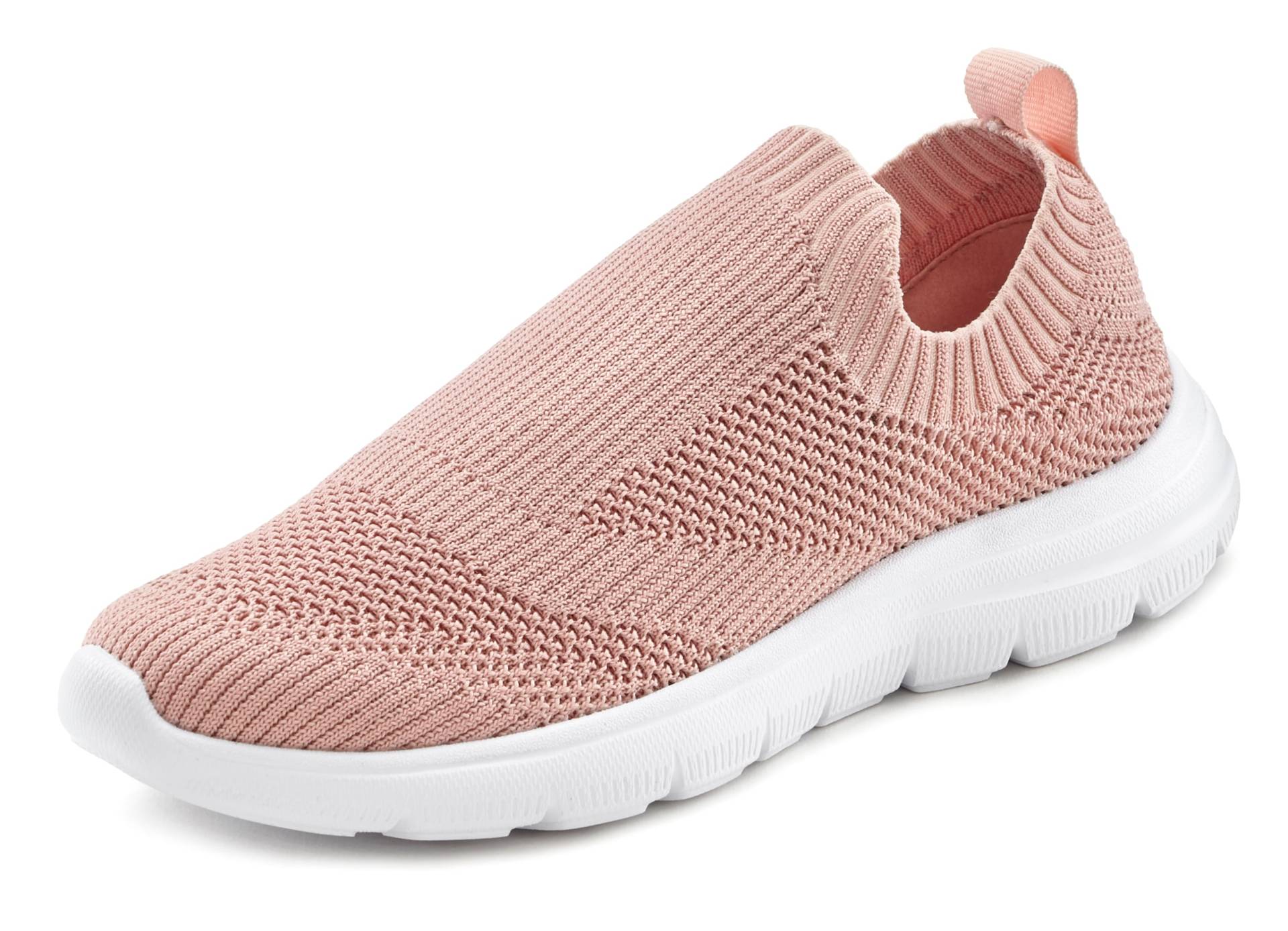 LASCANA Sneaker, Slipper, Halbschuh ultraleicht und bequem zum Reinschlüpfen VEGAN von LASCANA