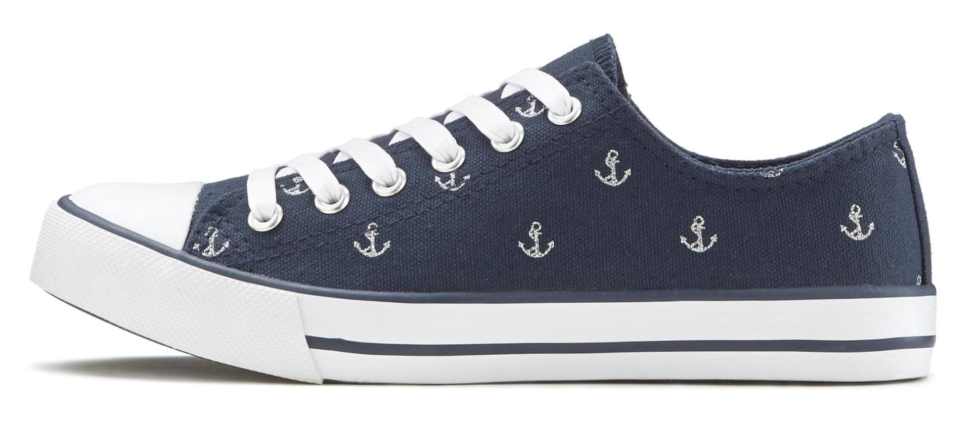 LASCANA Sneaker, mit Ankerprint, Schnürhalbschuh, Freizeitschuh LASCANA Sneaker, mit Ankerprint, Schnürhalbschuh, Freizeitschuh von LASCANA