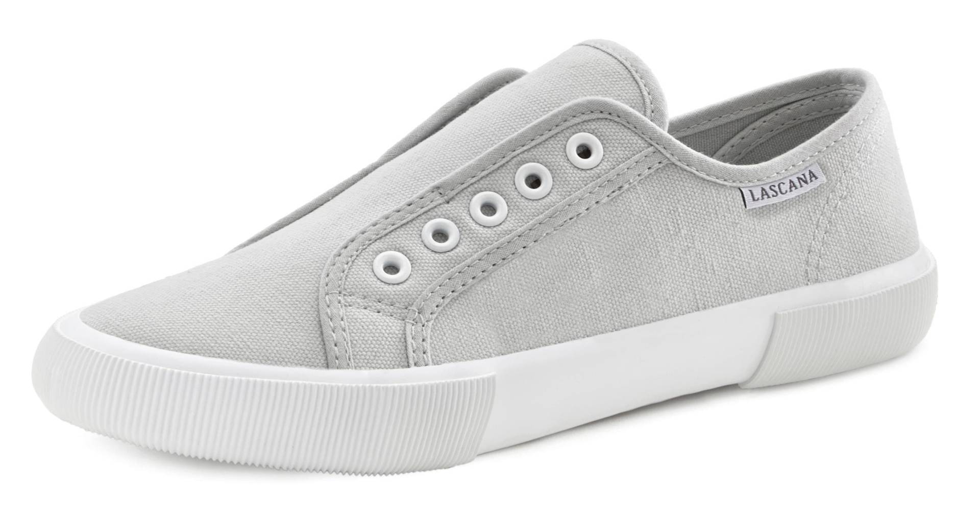 LASCANA Sneaker, Slipper, Halbschuh, Slip-On-Sneaker bequem zum Reinschlüpfen, Slip-Ons von LASCANA