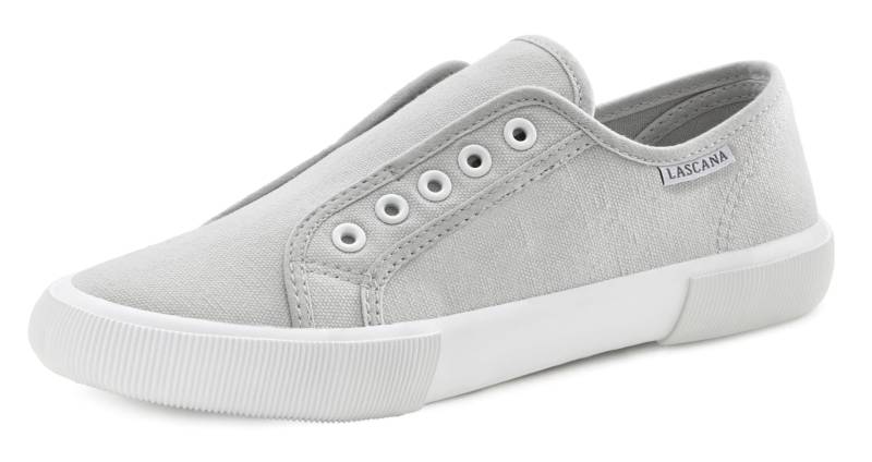 LASCANA Sneaker, Slipper, Halbschuh, Slip-On-Sneaker bequem zum Reinschlüpfen, Slip-Ons von LASCANA