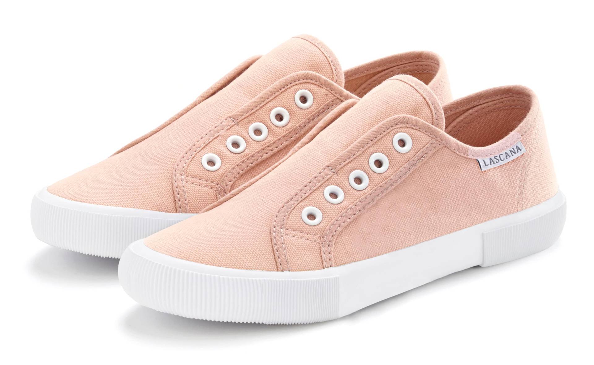 LASCANA Sneaker, Slipper, Halbschuh, Slip-On-Sneaker bequem zum Reinschlüpfen, Slip-Ons LASCANA Sneaker, Slipper, Halbschuh, Slip-On-Sneaker bequem zum Reinschlüpfen, Slip-Ons von LASCANA
