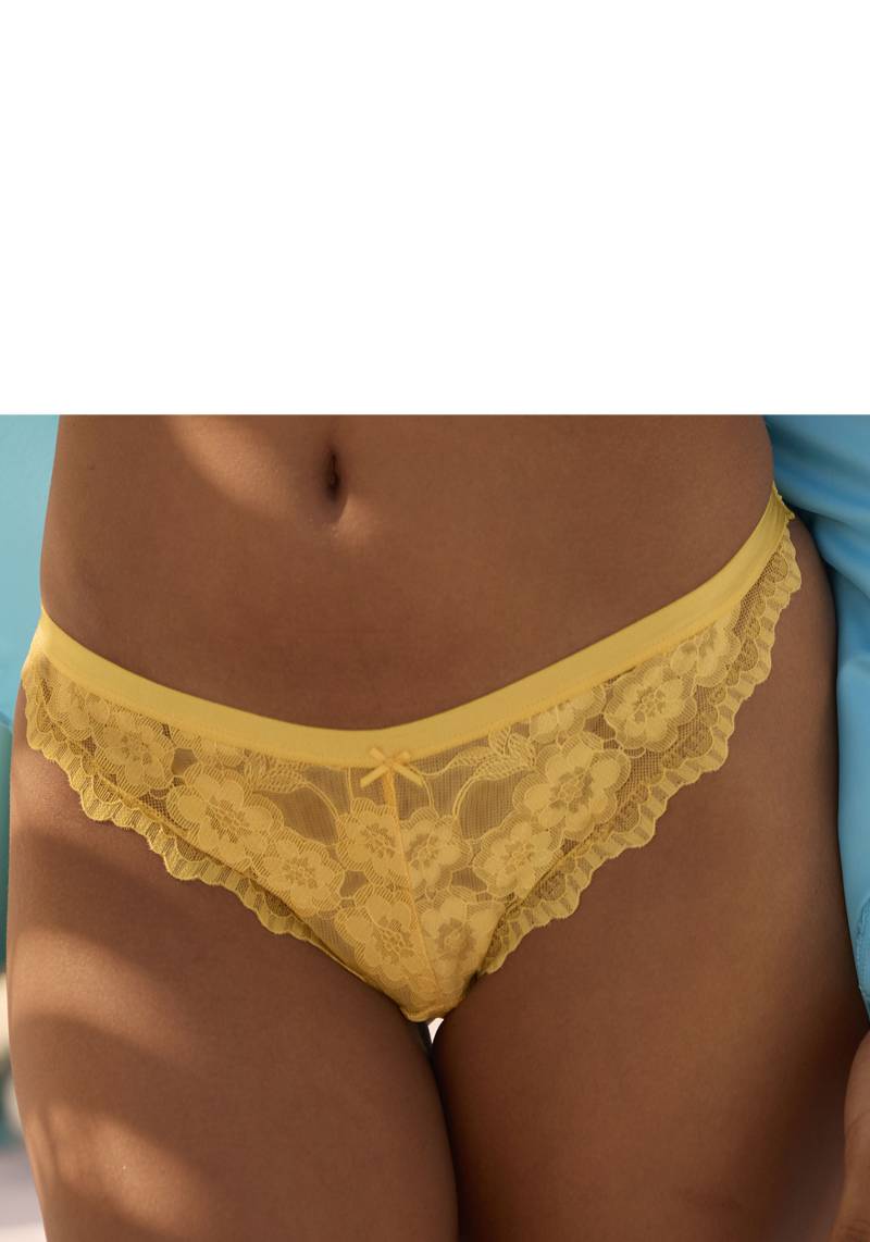 LASCANA String, aus zarter, elastischer Jacquardspitze von LASCANA