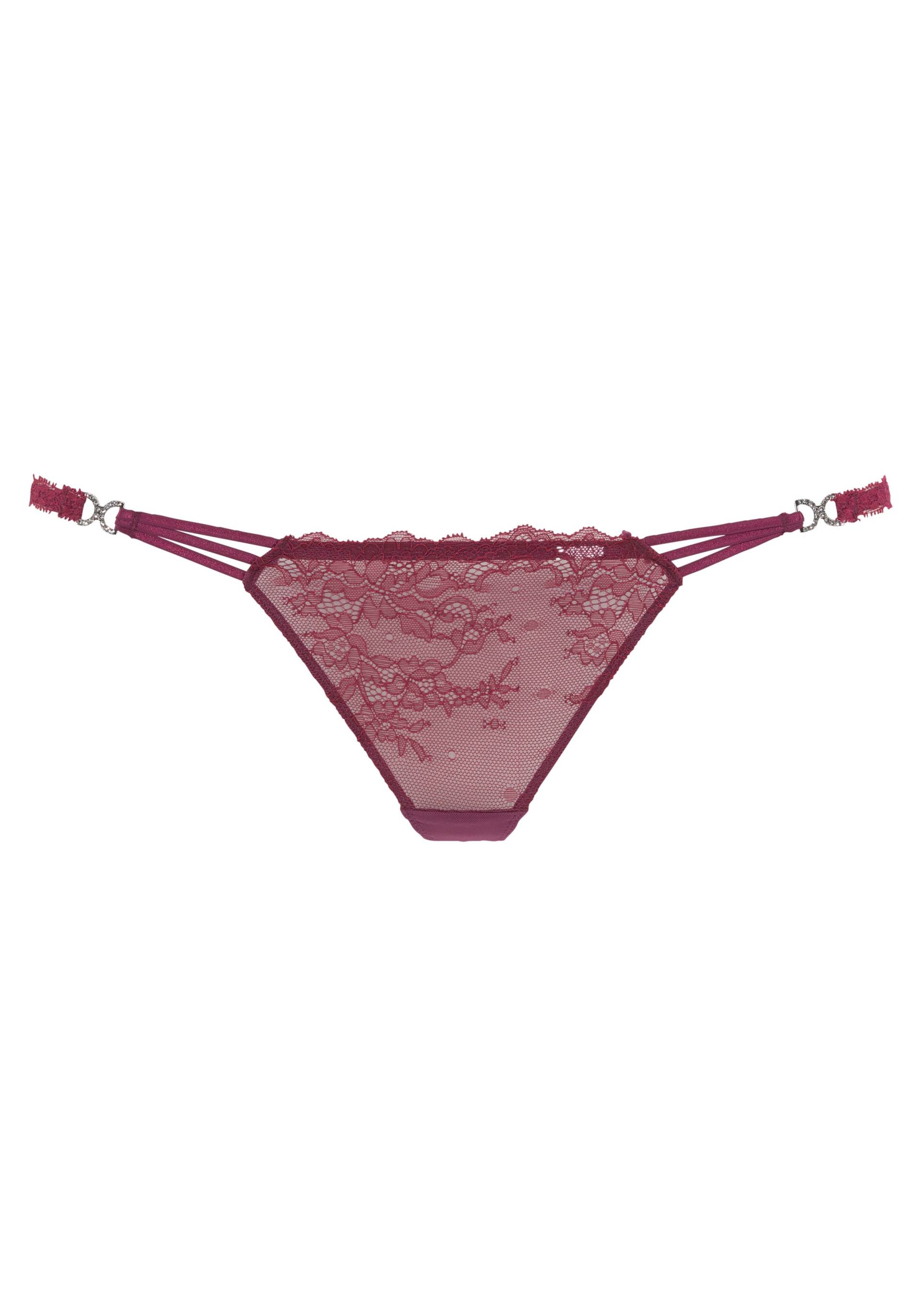 LASCANA String, mit dekorativen Strass-Schnallen LASCANA String, mit dekorativen Strass-Schnallen von LASCANA