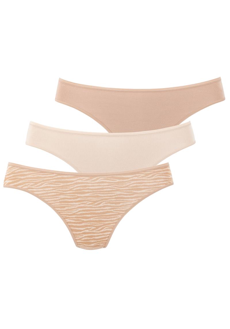 LASCANA String »aus hochwertiger Modal-Qualität«, (3er-Pack) von LASCANA