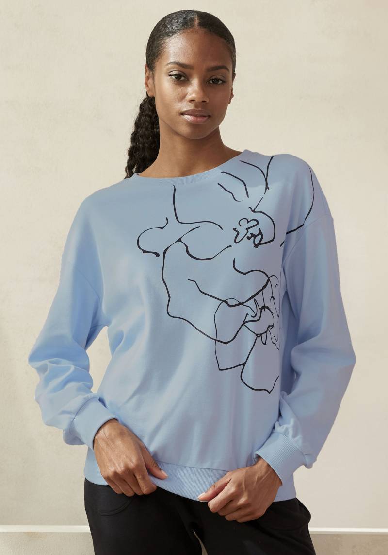 LASCANA Sweatshirt »-Loungeshirt« von LASCANA