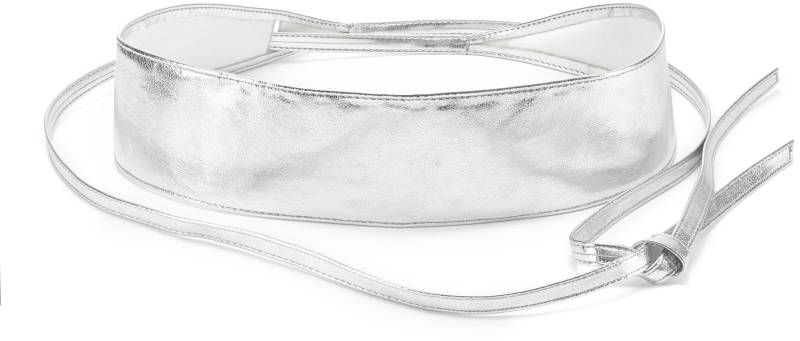 LASCANA Taillengürtel, im Metallic Look zum Binden von LASCANA