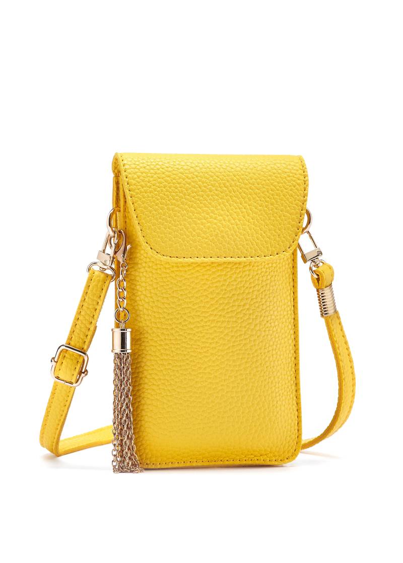 LASCANA Umhängetasche »Handytasche«, mit Sichtfenster, Minibag, Crossbody Bag, VEGAN von LASCANA