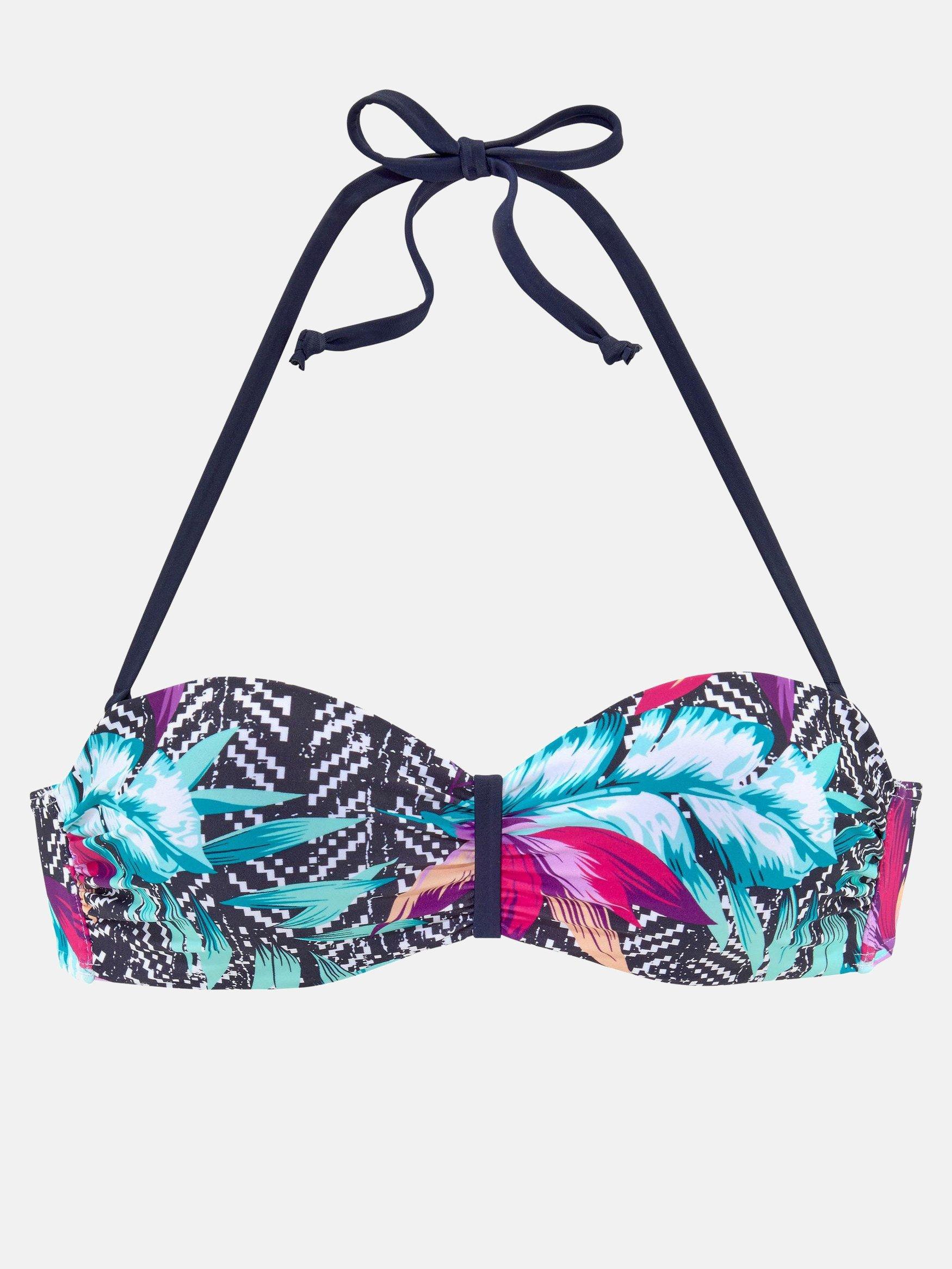 Bandeau-bikini Jane Damen Blau B/40 von LASCANA