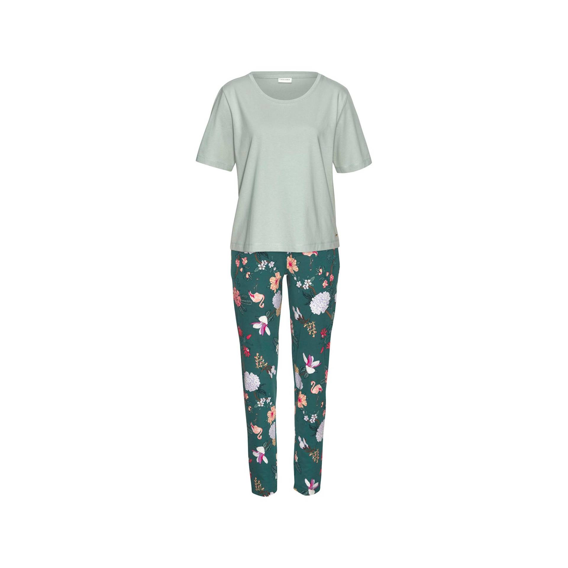 Pyjama Damen Grün  34 von LASCANA