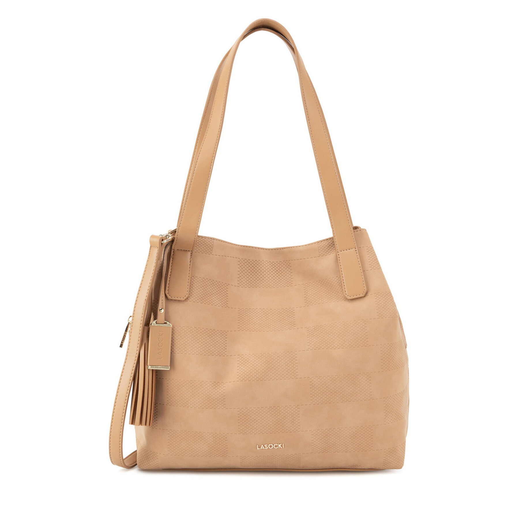 Handtasche Lasocki LSK-K-040-06 Beige Handtasche Lasocki LSK-K-040-06 Beige von LASOCKI