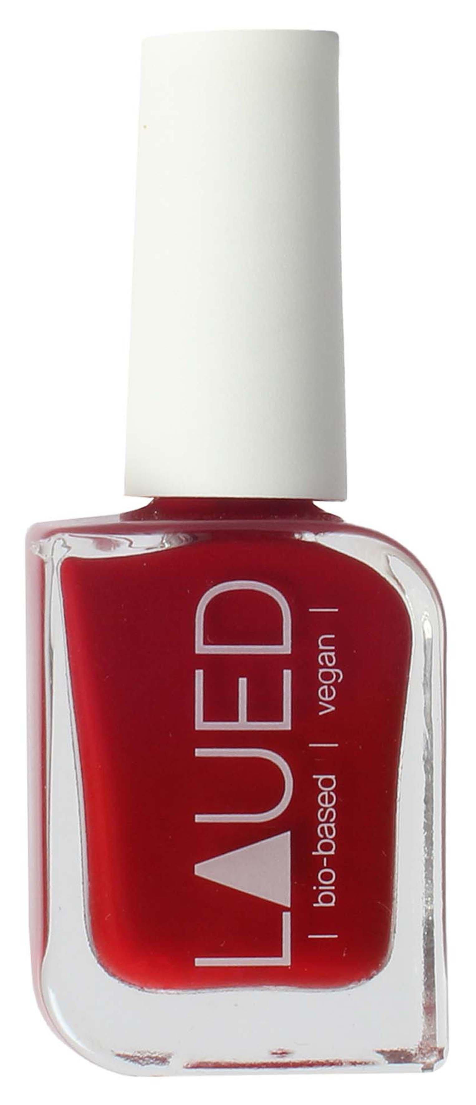 Bio-based Nagellack Fire 4 Damen Dunkelrot 11ml von LAUED