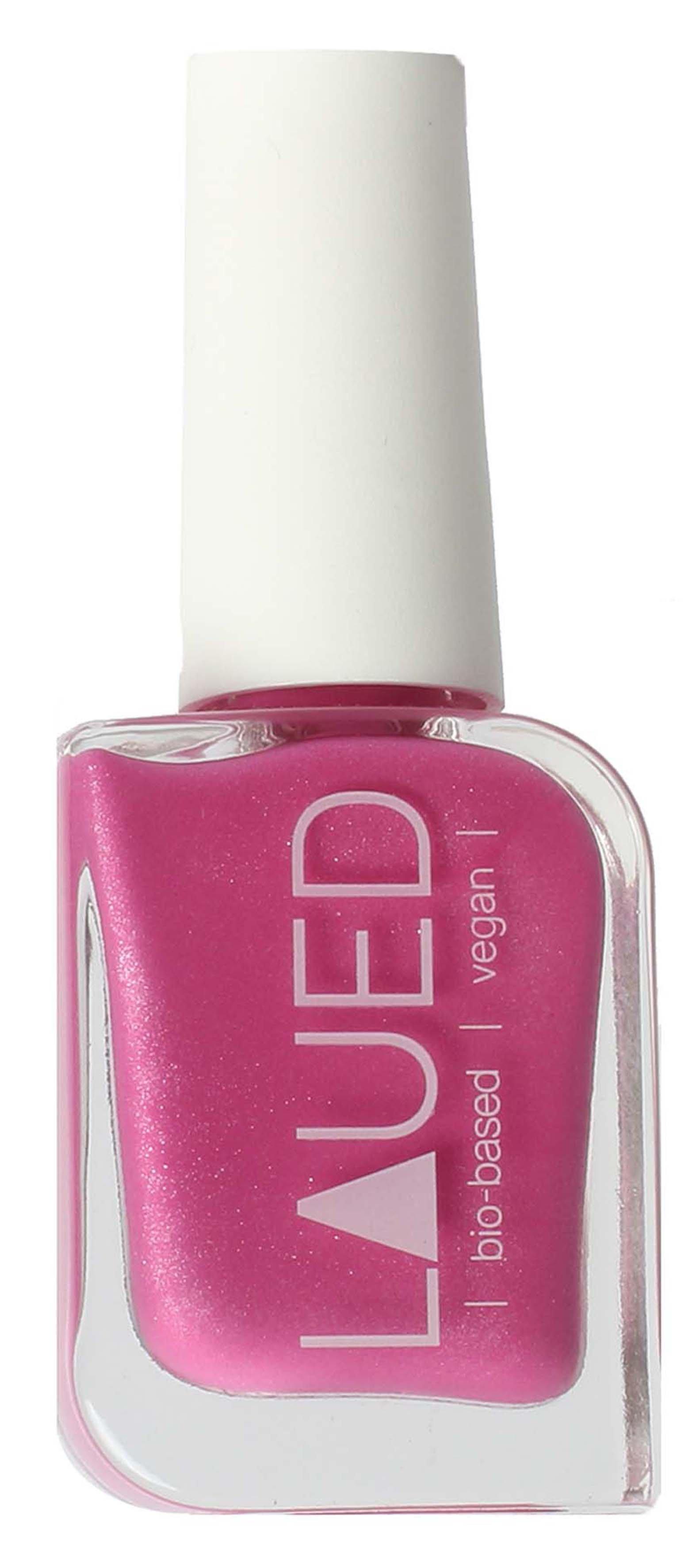 Bio-based Nagellack Glitter 2 Damen Pink 11ml von LAUED