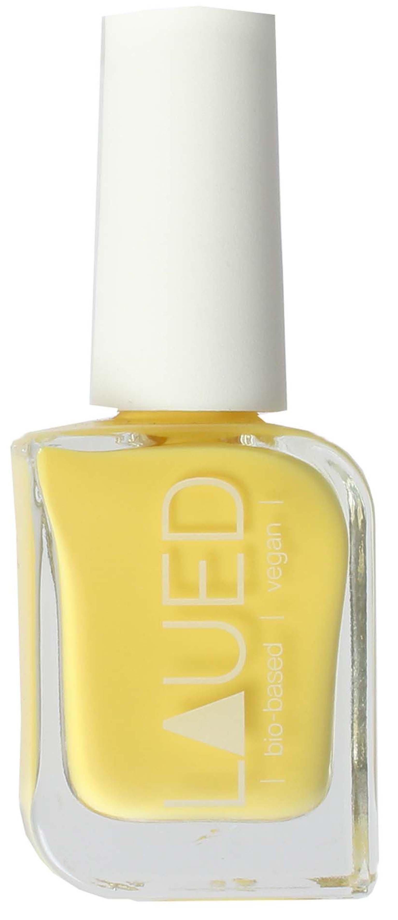 Bio-based Nagellack Sunrise 1 Damen Hellgelb 11ml von LAUED