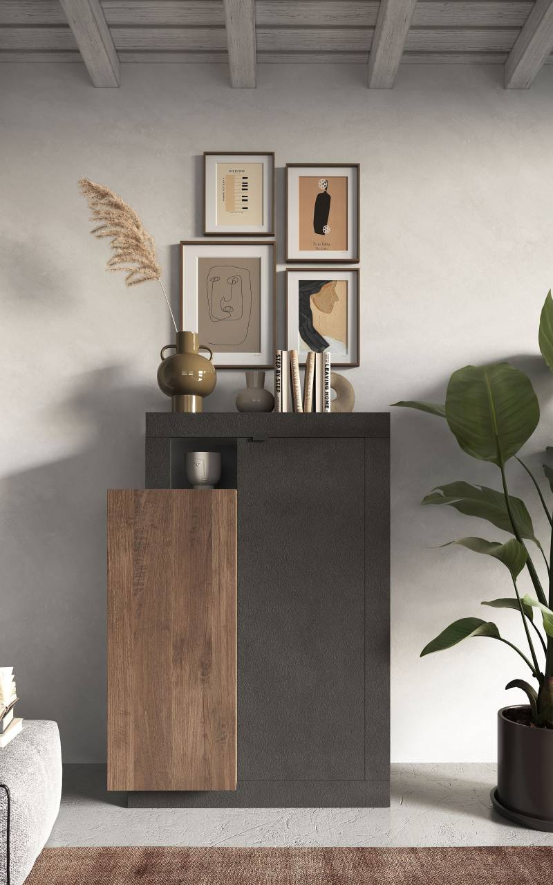 INOSIGN Highboard »Freedom«, Breite 87 cm mit 2 Türen, Höhe 142 cm (in verschiedenen Farben) von INOSIGN