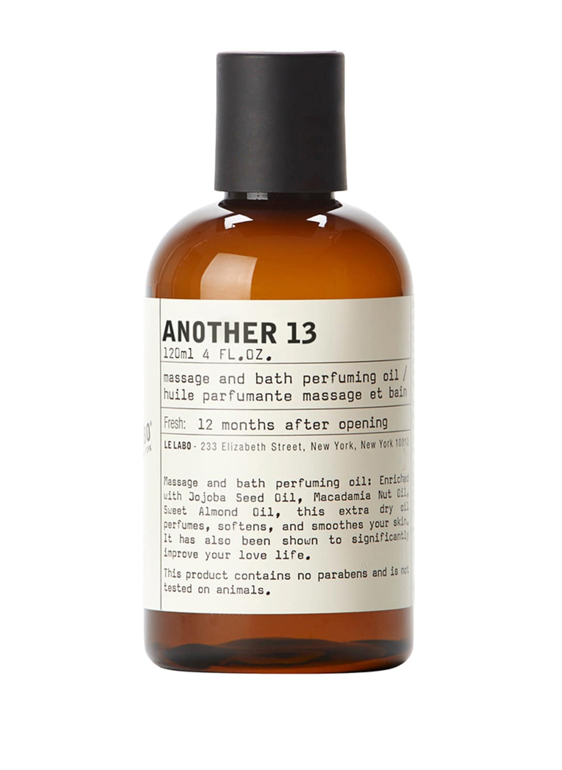 Le Labo Another 13 Massage and Bath Perfuming Oil 120 ml Le Labo Another 13 Massage and Bath Perfuming Oil 120 ml von LE LABO
