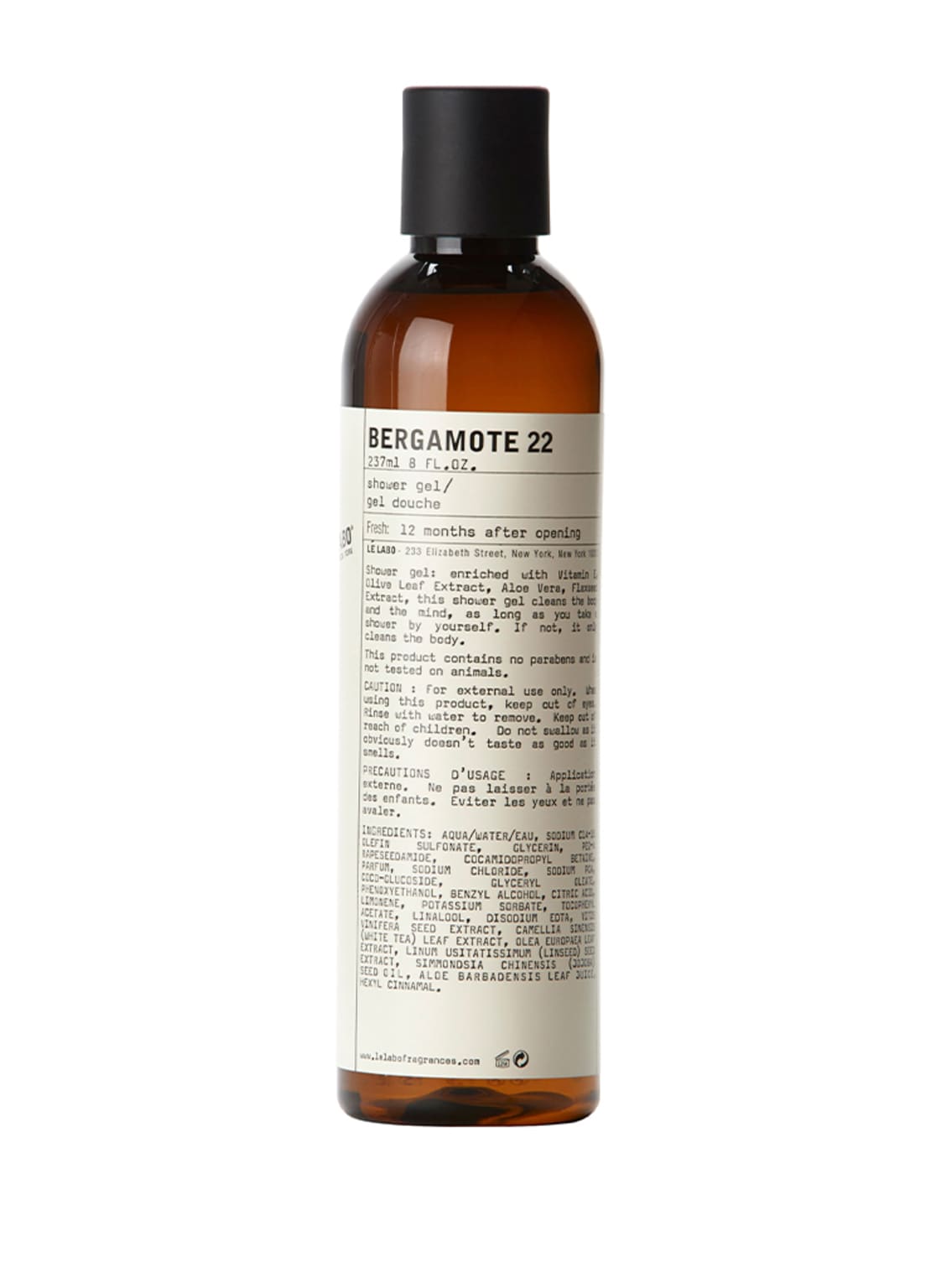 Le Labo Bergamotte 22 Duschgel 237 ml Le Labo Bergamotte 22 Duschgel 237 ml von LE LABO