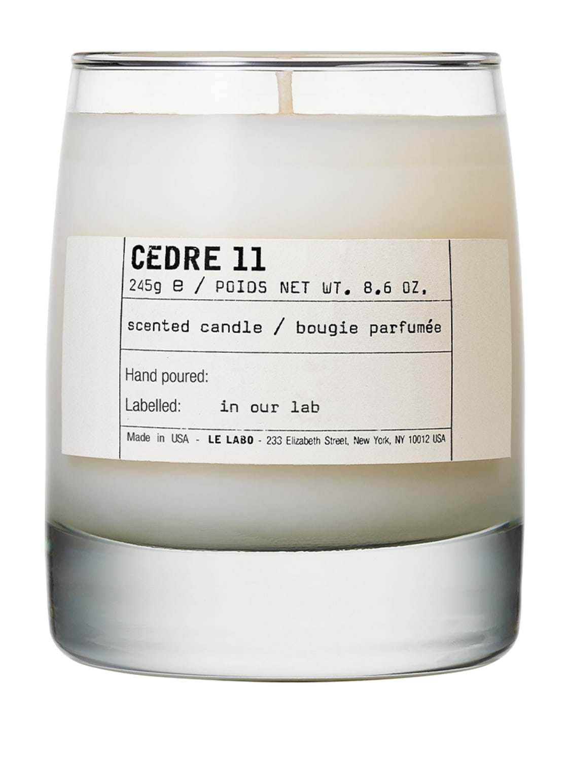 Le Labo Cèdre 11 Duftkerze 245 g Le Labo Cèdre 11 Duftkerze 245 g von LE LABO