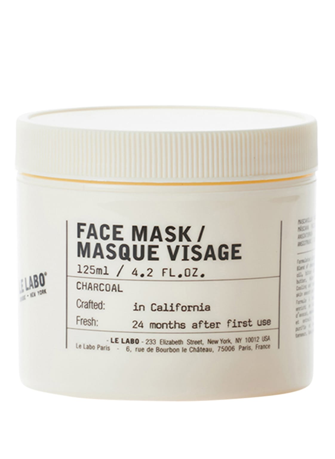 Le Labo Charcoal Face Mask 125 ml Le Labo Charcoal Face Mask 125 ml von LE LABO