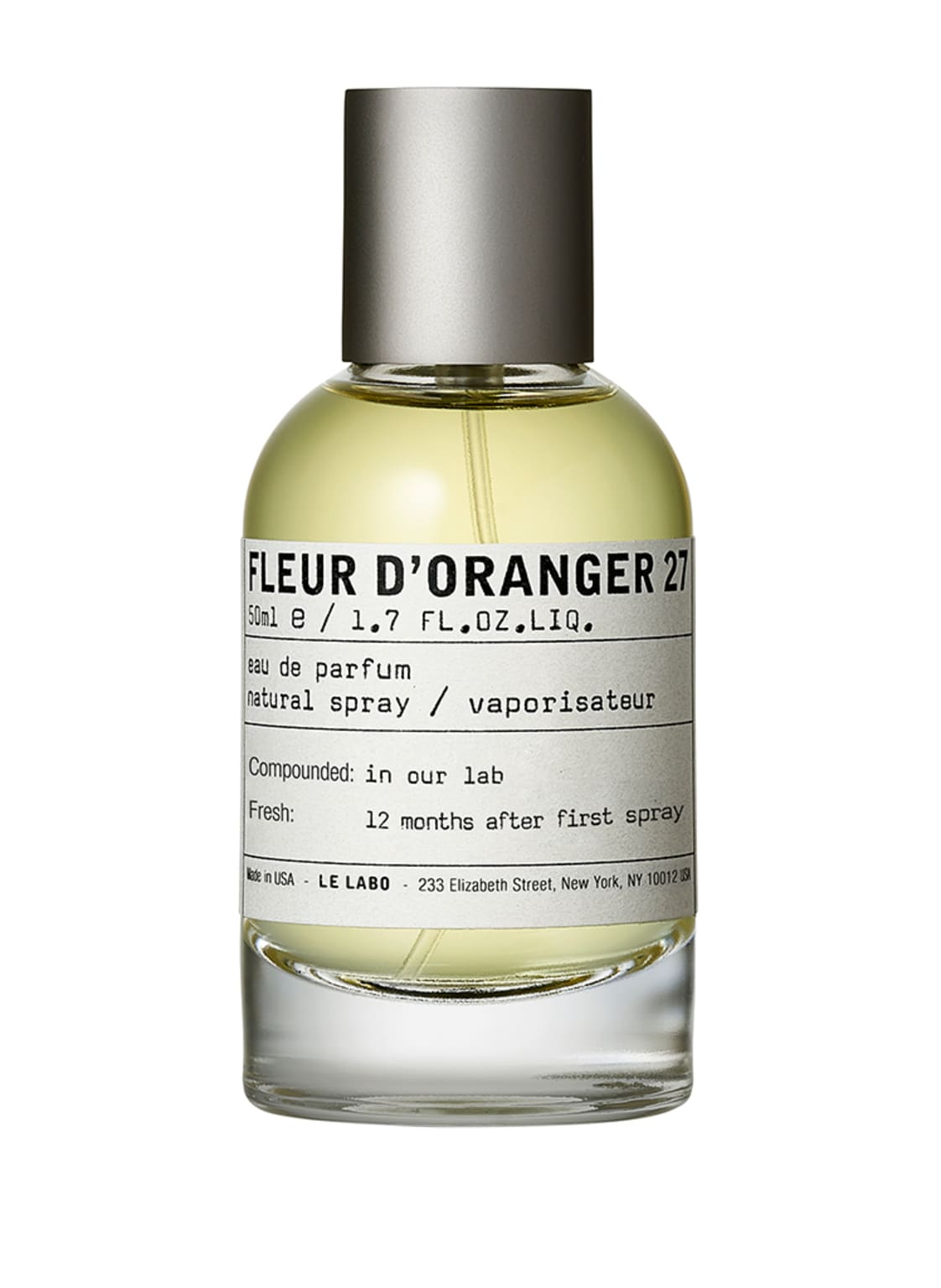 Le Labo Fleur D'oranger 27 Eau de Parfum 50 ml Le Labo Fleur D'oranger 27 Eau de Parfum 50 ml von LE LABO