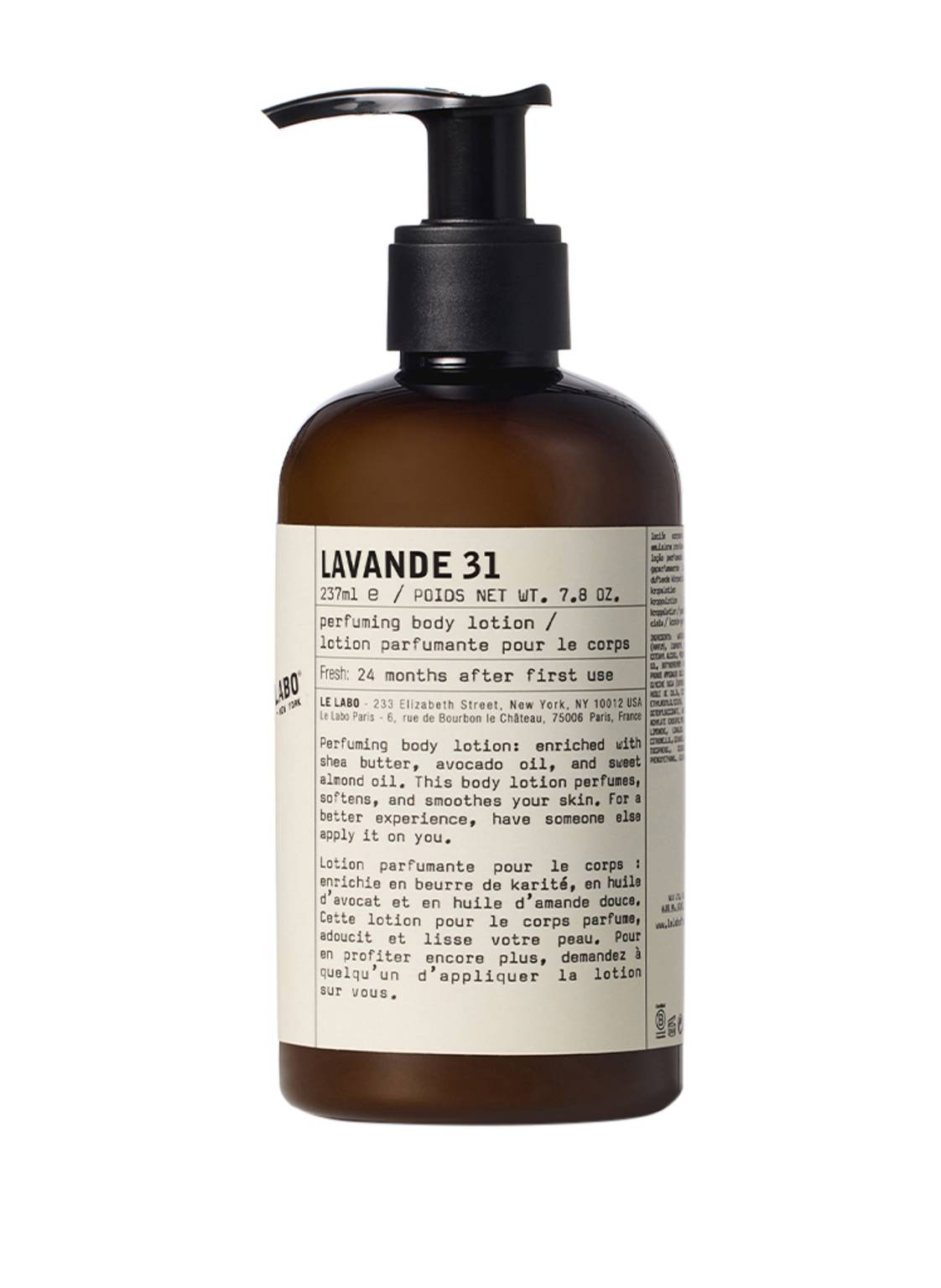 Le Labo Lavande 31 Body Lotion 237 ml Le Labo Lavande 31 Body Lotion 237 ml von LE LABO