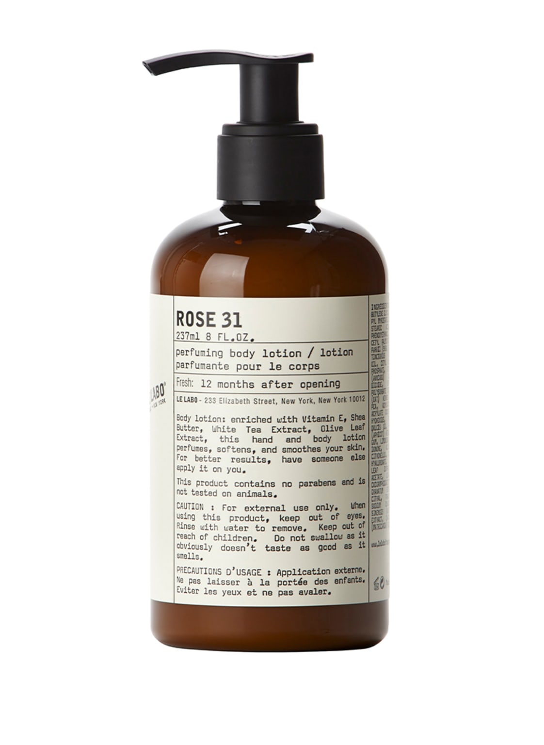 Le Labo Rose 31 Perfuming Body Lotion 237 ml Le Labo Rose 31 Perfuming Body Lotion 237 ml von LE LABO