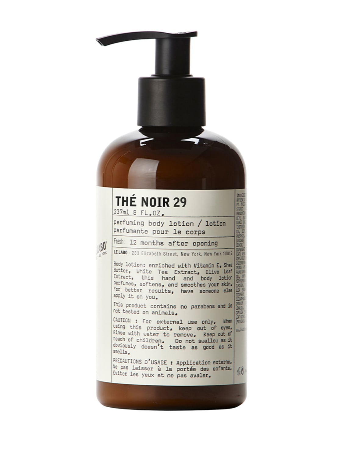 Le Labo Thé Noir 29 Body Lotion 237 ml Le Labo Thé Noir 29 Body Lotion 237 ml von LE LABO