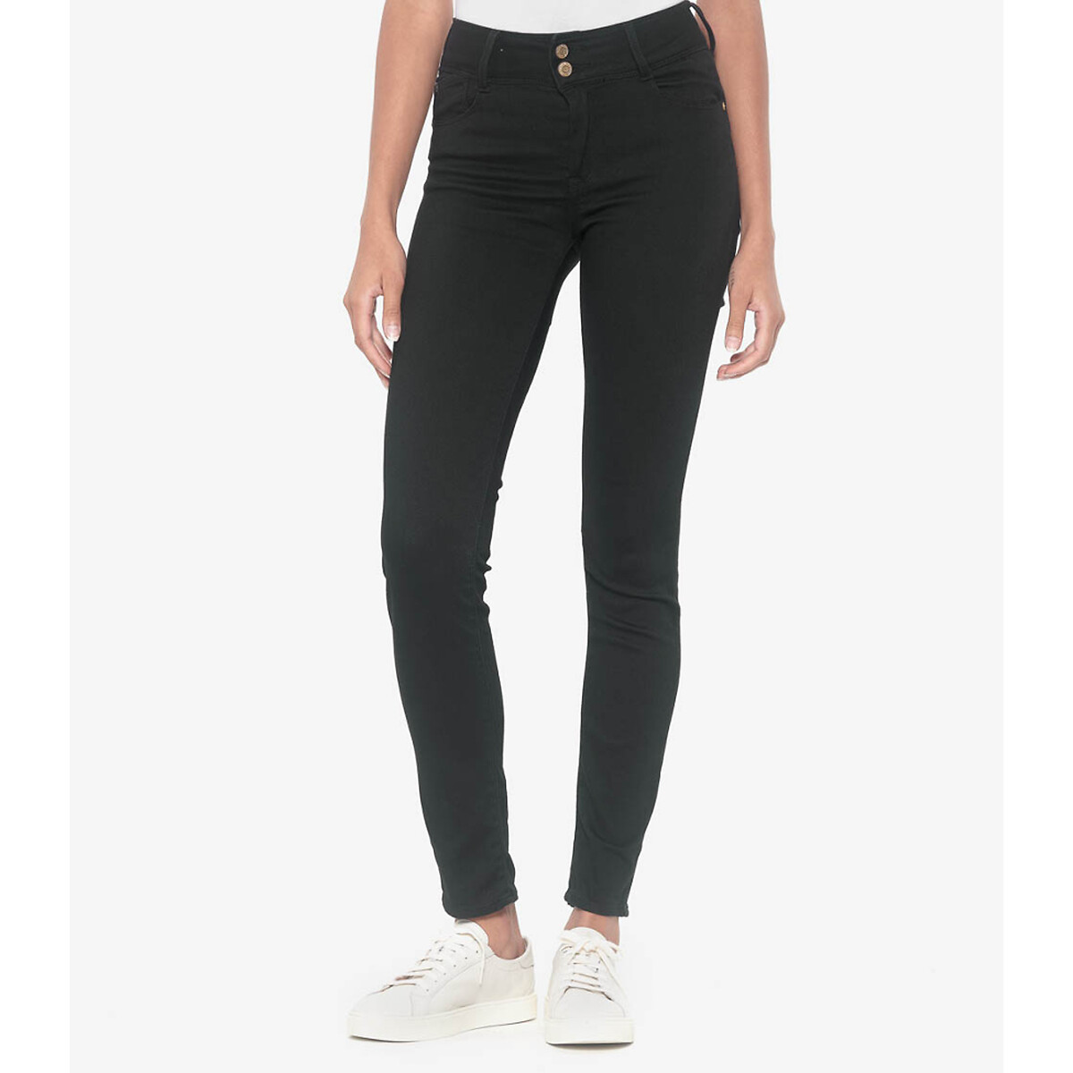 Slim-Jeans, normale Bundhöhe von LE TEMPS DES CERISES