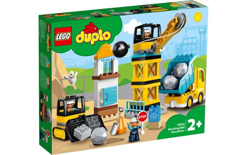 LEGO® Spielbausteine »DUPLO® Baustelle mit Abrissbirne 10932«, (56 St.) von lego®